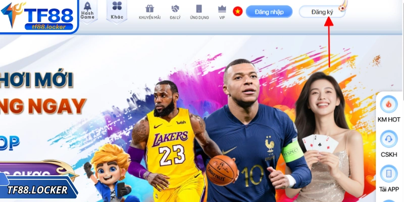 Đăng Ký TF88 An Toàn, Nhanh Chóng Chỉ Trong Vài Phút 1 Lý do bạn nên đăng ký TF88 ngay hôm nay