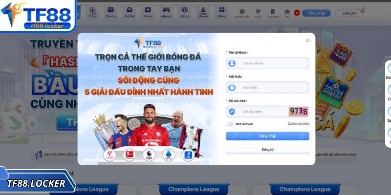 Đăng Nhập TF88 - Hướng Dẫn Thao Tác Chỉ Mất 13 Giây 2 Tăng cường mọi an ninh đảm bảo an toàn