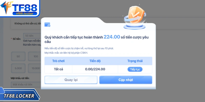 Rút Tiền TF88 Tiện Lợi, Bảo Mật Với Quy Trình Minh Bạch 1 Rút tiền TF88 tính năng được yêu thích nhất